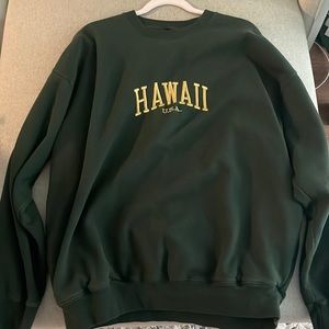 Oversized Hawaii boyfriend sweatshirt